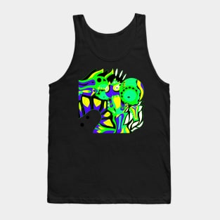 nuclear suit alien ecopop Tank Top